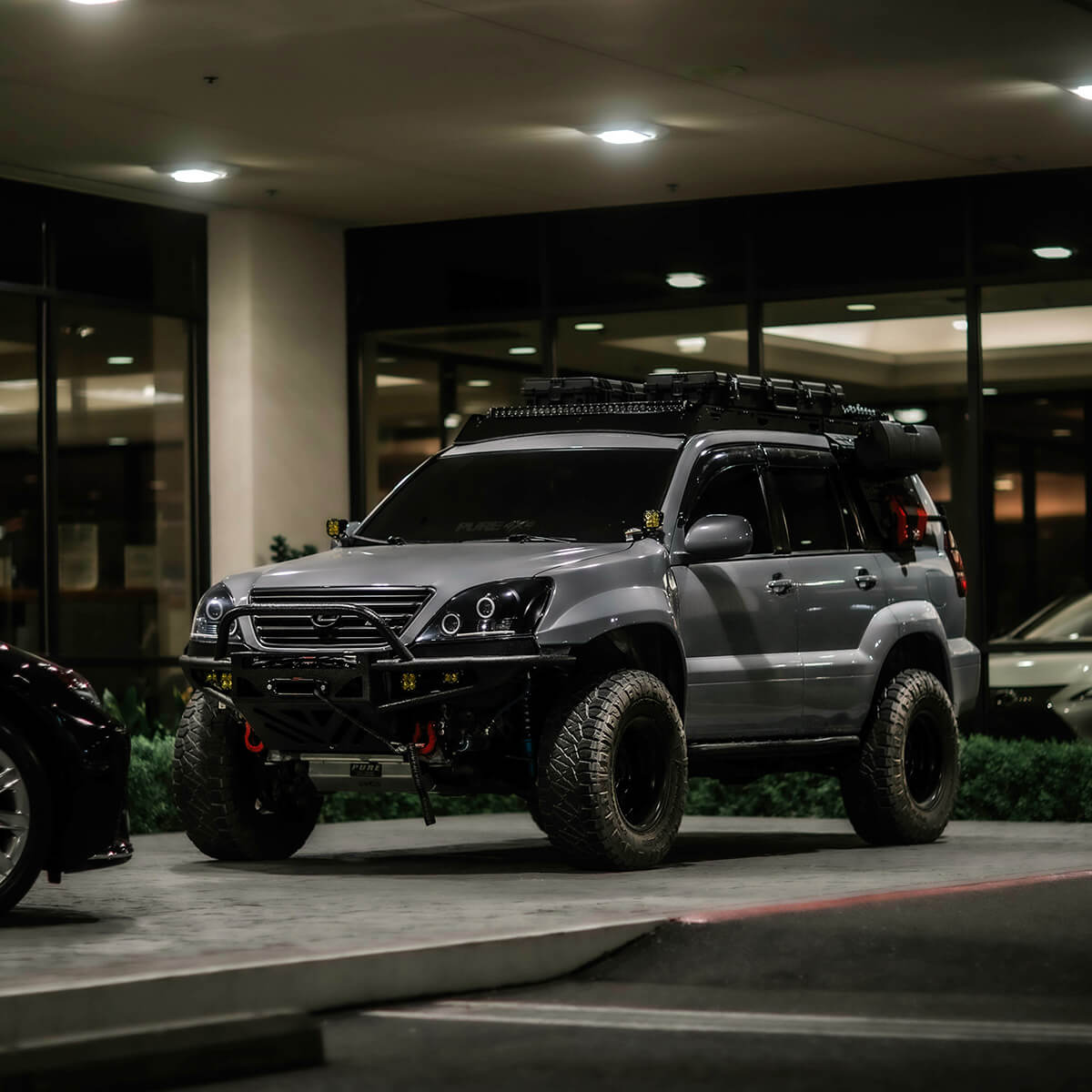 Lil B's Fabrication front bumper and Mcqueen front fenders