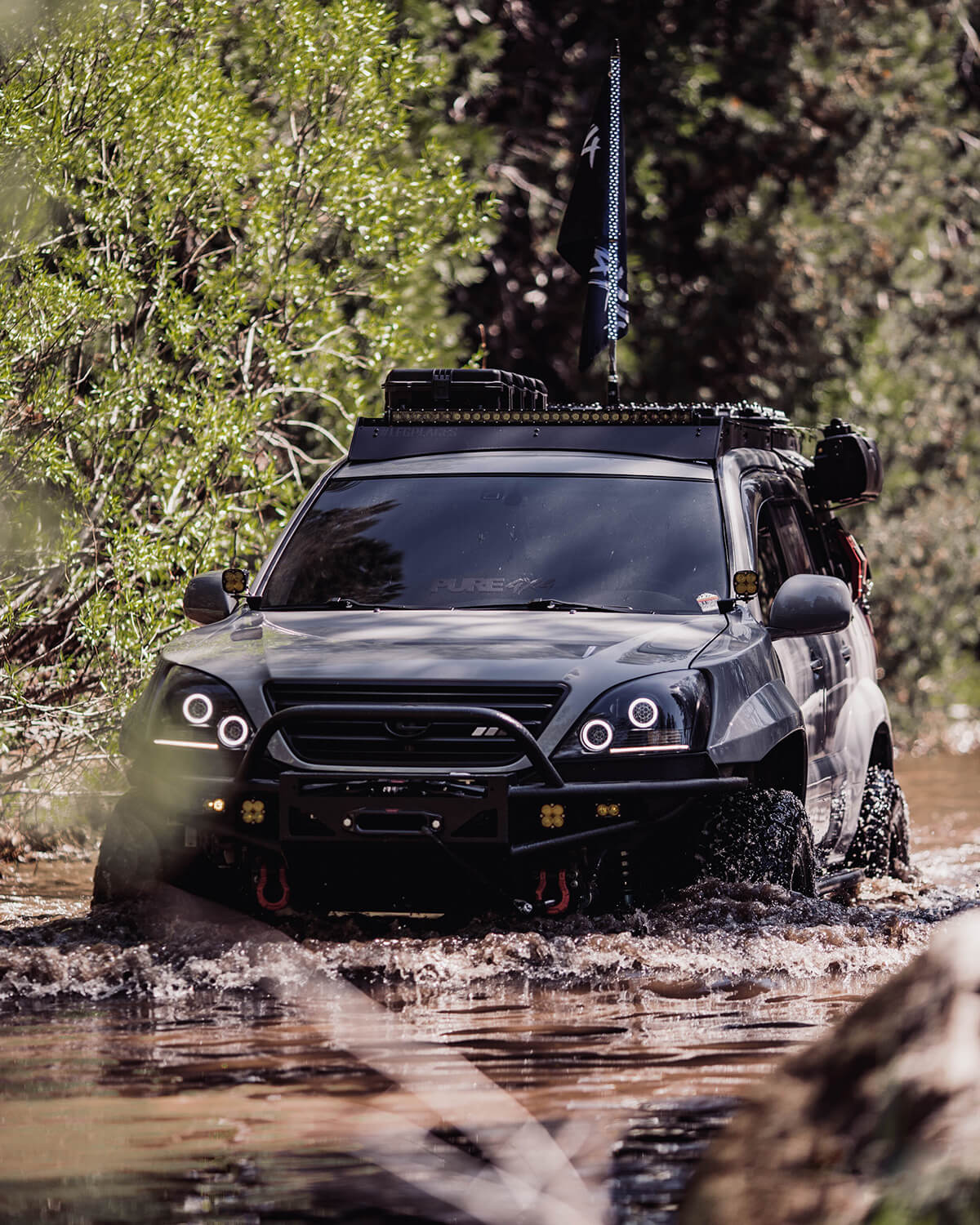 2005 Lexus GX470 Sherpa Equipment roof rack