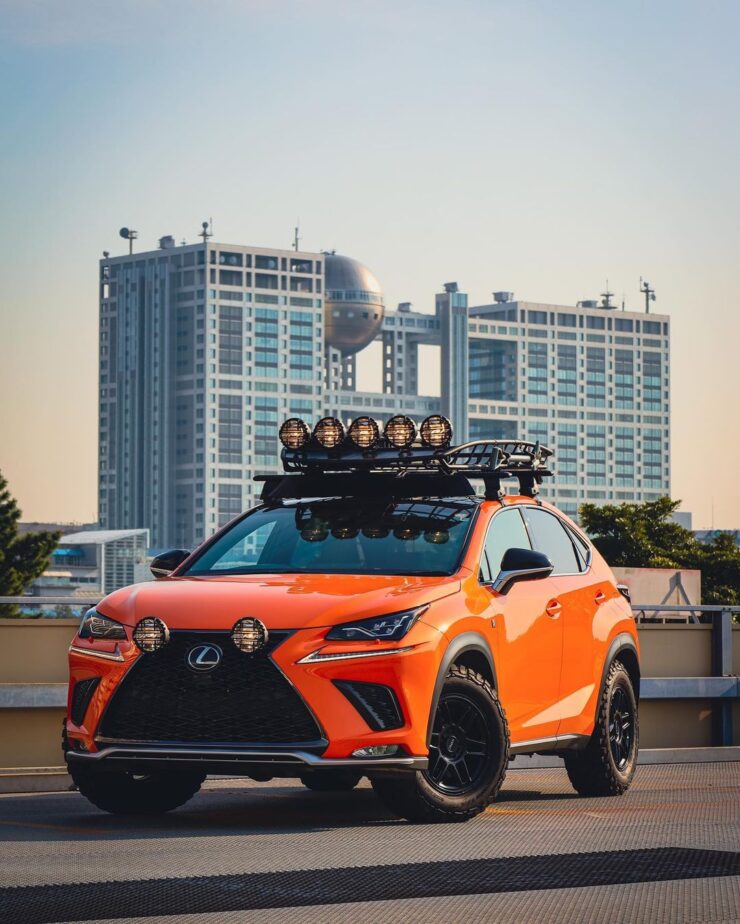 Lifted Lexus NX300 F-Sport With Off-road Mods and M/T Tires