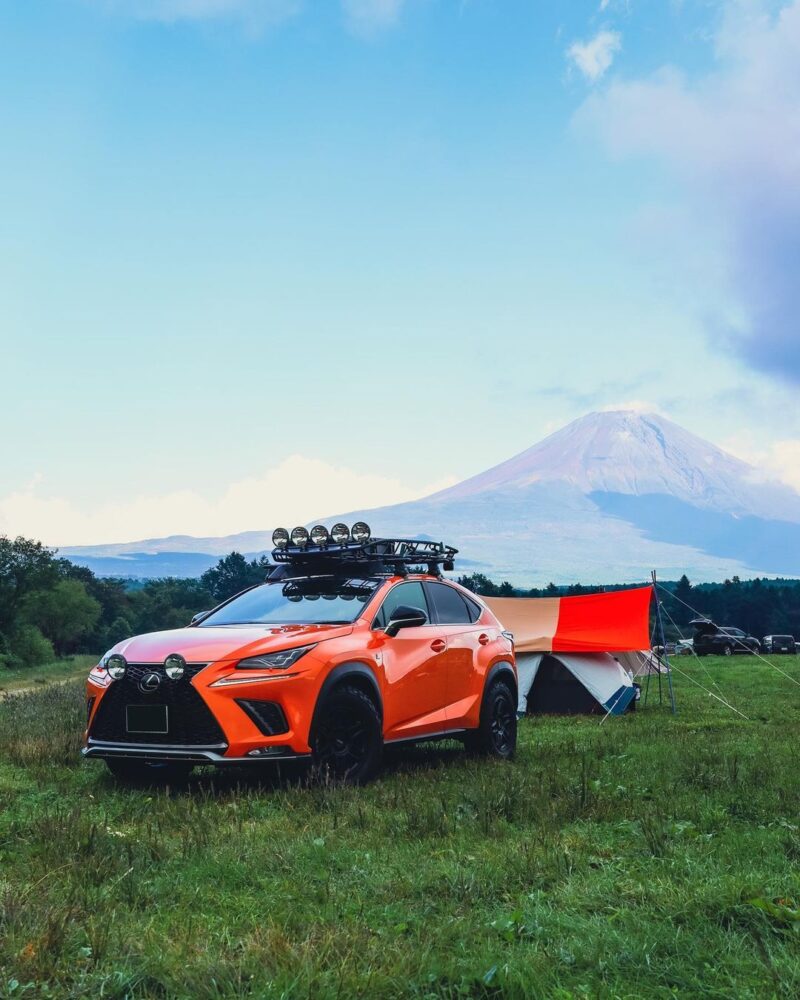 Lifted Lexus NX300 F-Sport With Off-road Mods and M/T Tires