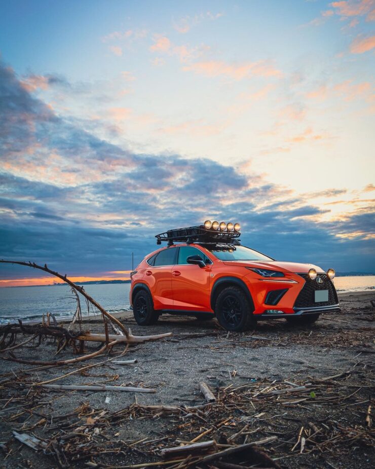 Lifted Lexus NX300 F-Sport With Off-road Mods and M/T Tires