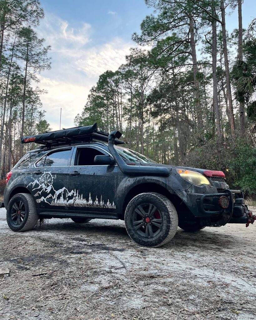 Chevy Equinox on 30" Fialke Wildpeak All terrain tires