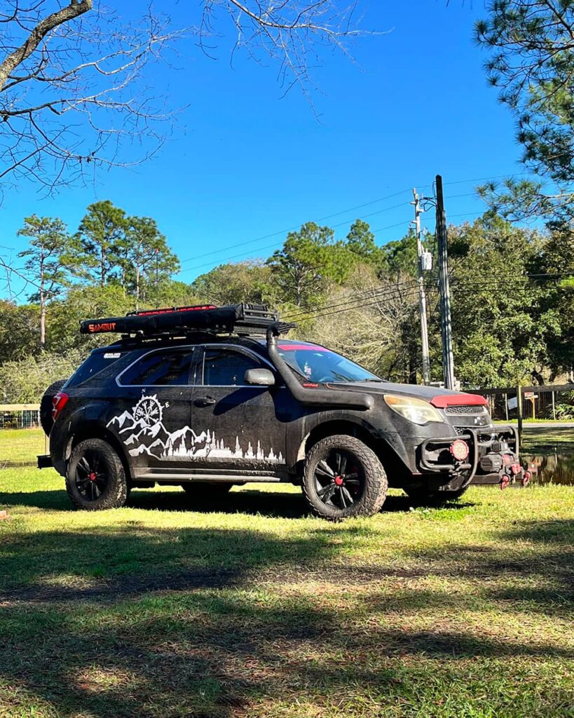 FWD 2015 Chevy Equinox LT wih off-road modifications