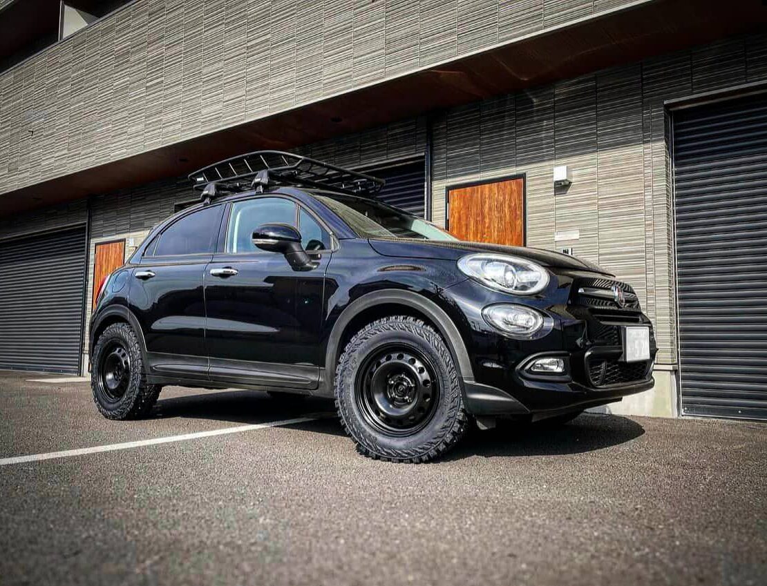 Lifted Fiat 500x With Off-road Mods and Yokohama M/T Wheels