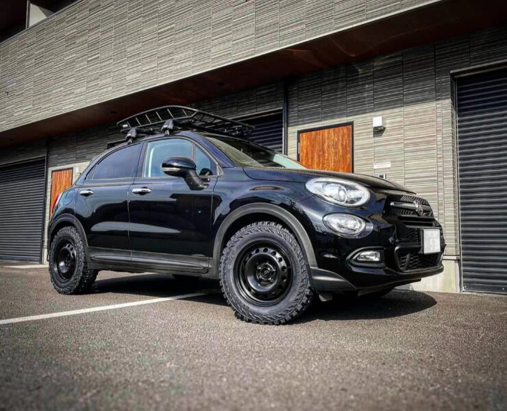 Lifted Fiat 500x With Off-road Mods and Yokohama M/T Wheels