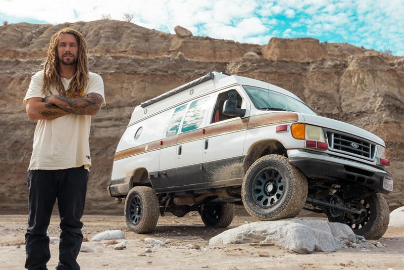 Lifted Ford 50 Overland Camper For Gnarly Van Life