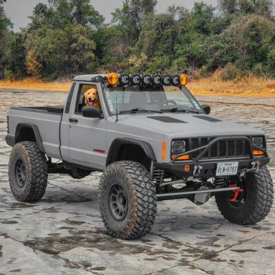 Lifted Jeep Comanche MJ Pioneer Off road Build With LS swap & 37”s