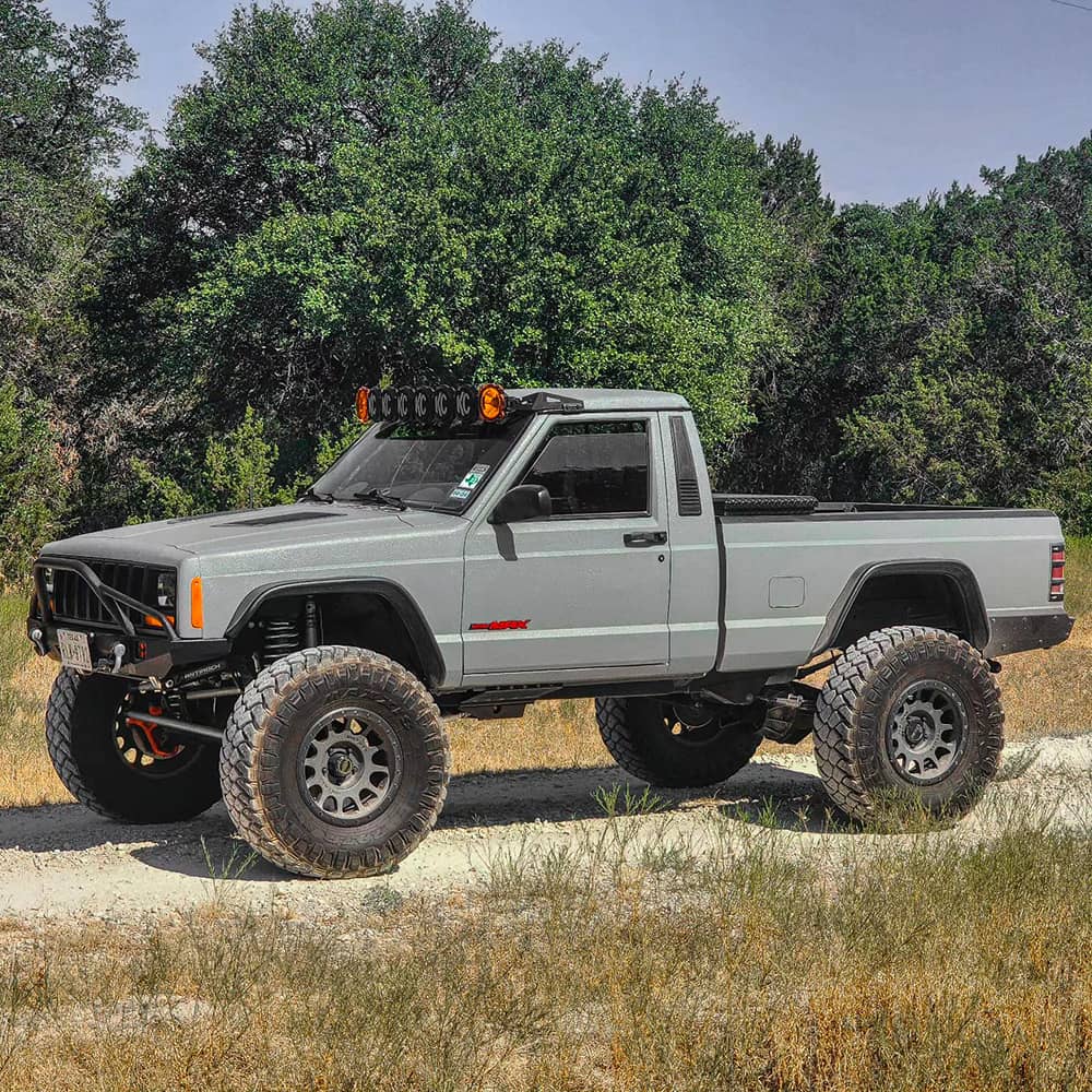 Lifted Jeep MJ Comanche Pioneer Off road Build With LS swap & 37”s