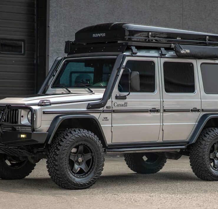 4" Lifted Mercedes G400d CDI on 35 Inch Tires is an Overlander's Dream