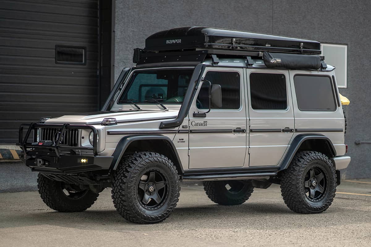 4" Lifted Mercedes G400d CDI on 35 Inch Tires is an Overlander's Dream