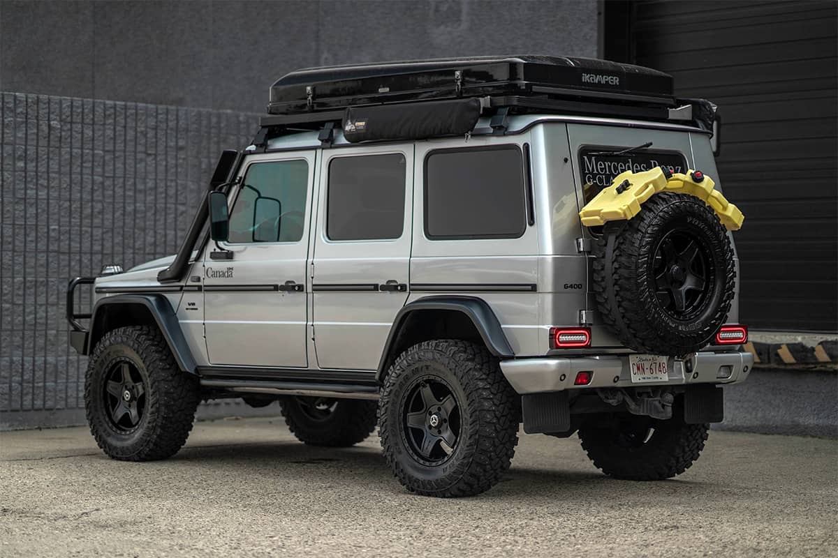 Mercedes G400d CDI - Overland off-road build with exterior mods & expedition equipment