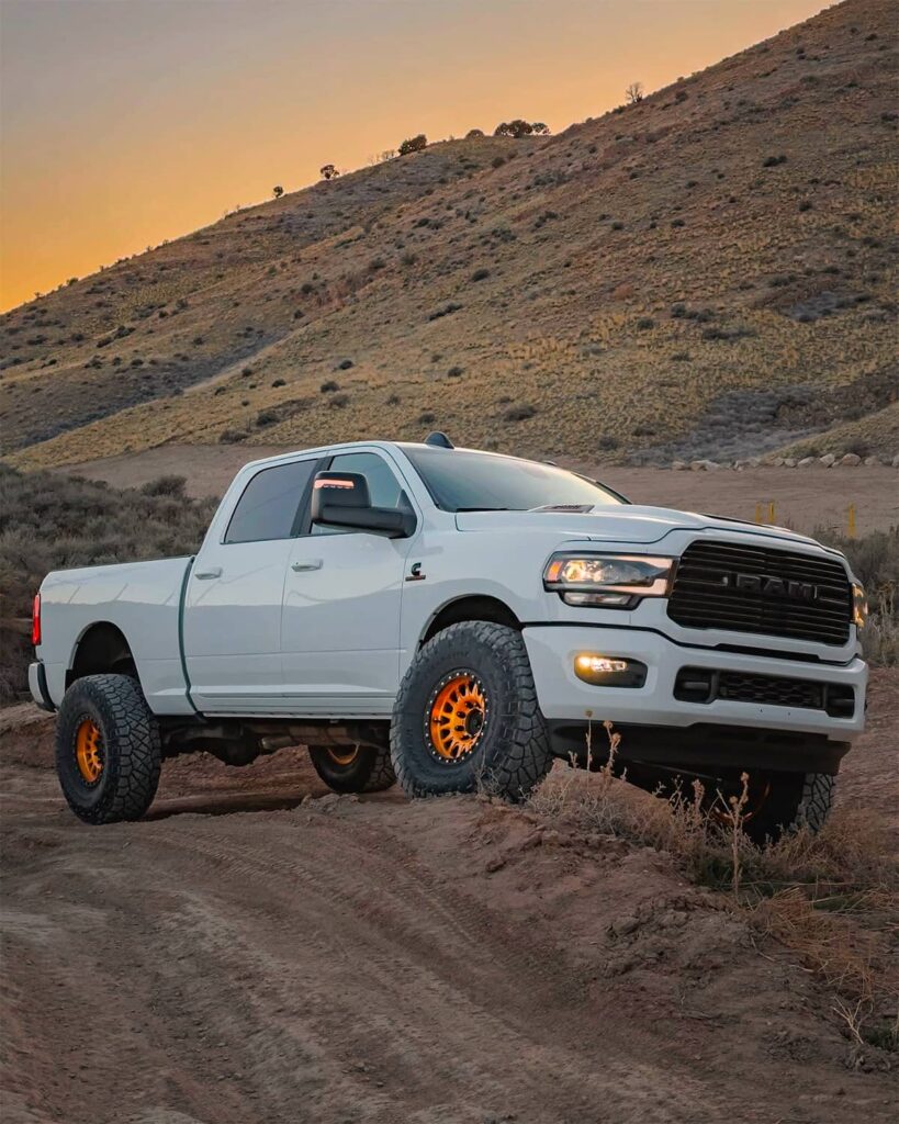 WHite Ram 2500 cummins on 37"s