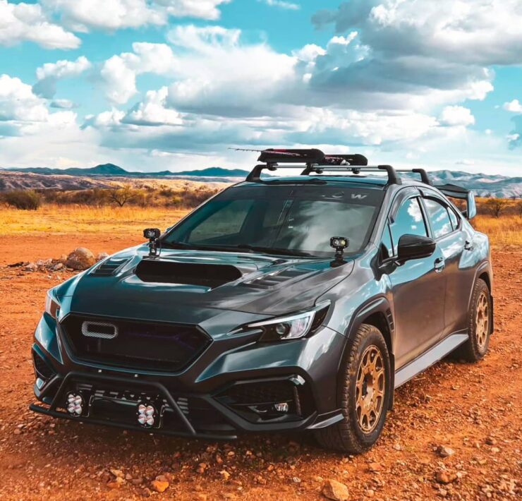 Lifted Subaru WRX Off-road Rally-Style Build