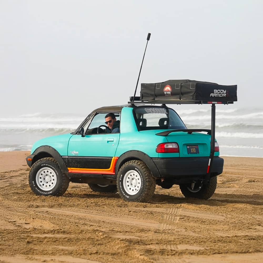 Lifted Suzuki X90 Off Road Build with 90s Vibe