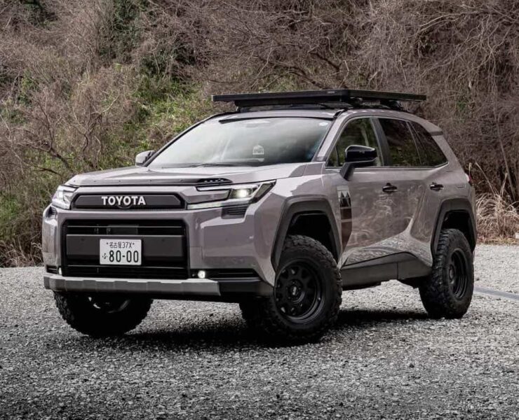 The first Lifted 2026 Toyota RAV4 6th Gen Modified for Off-roading