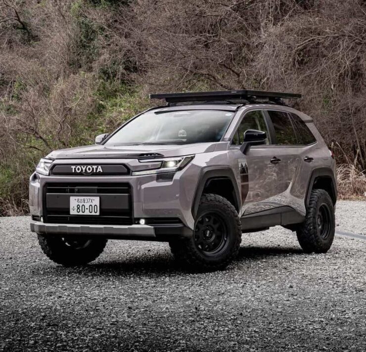The first Lifted 2026 Toyota RAV4 6th Gen Modified for Off-roading
