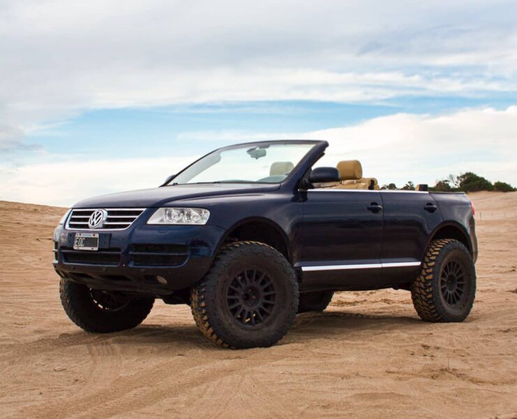 No Roof VW Touareg Cabrio Off-road Build on 35”s