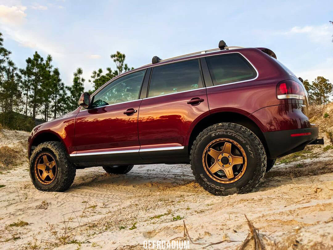 Volkswagen Touareg mud tires or All terrain