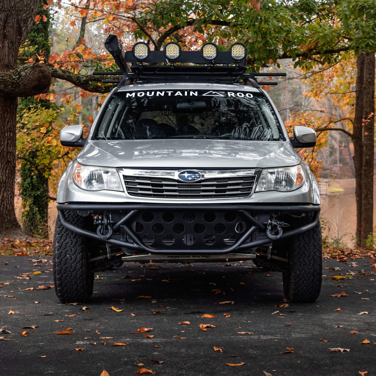 slammed subaru forester 09