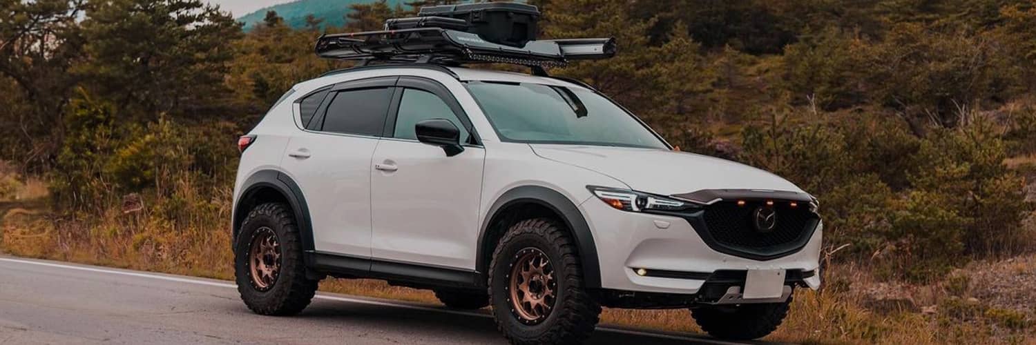 Mazda off road vehicles modified for overlanding