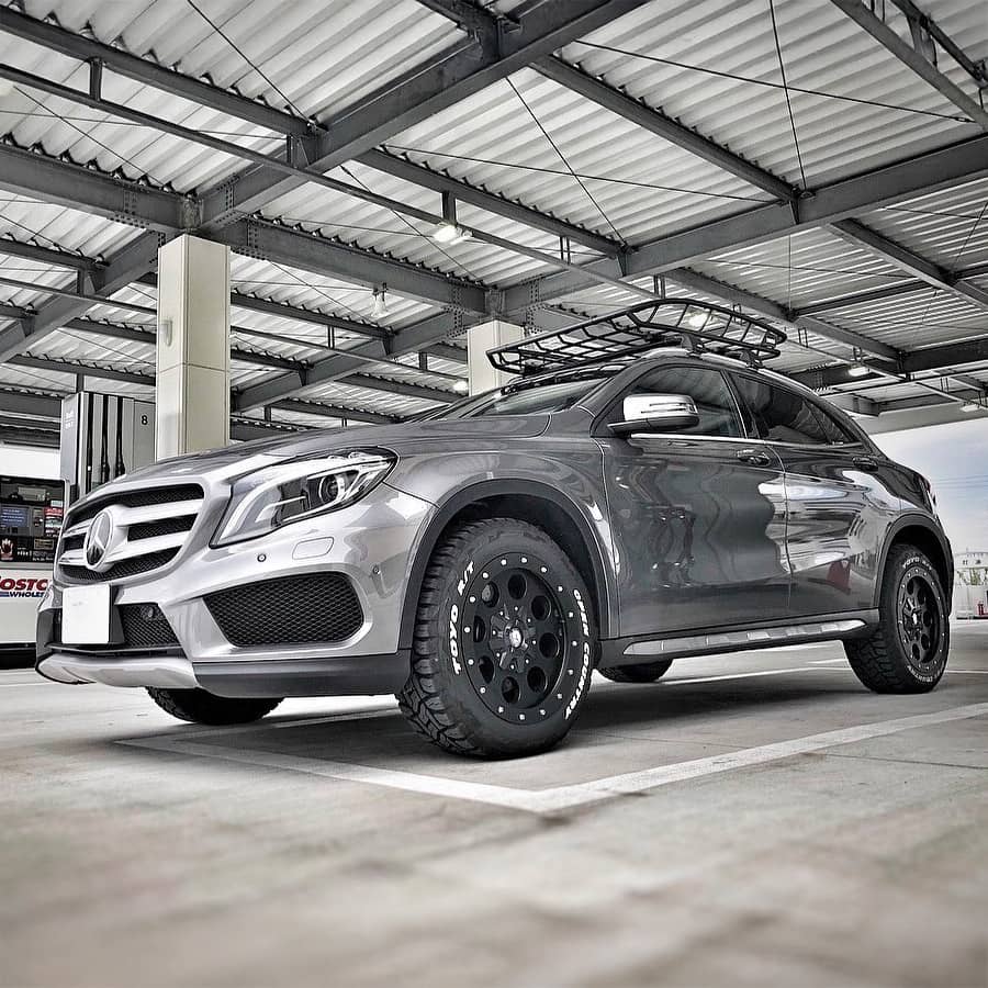 Mercedes GLA offroad build