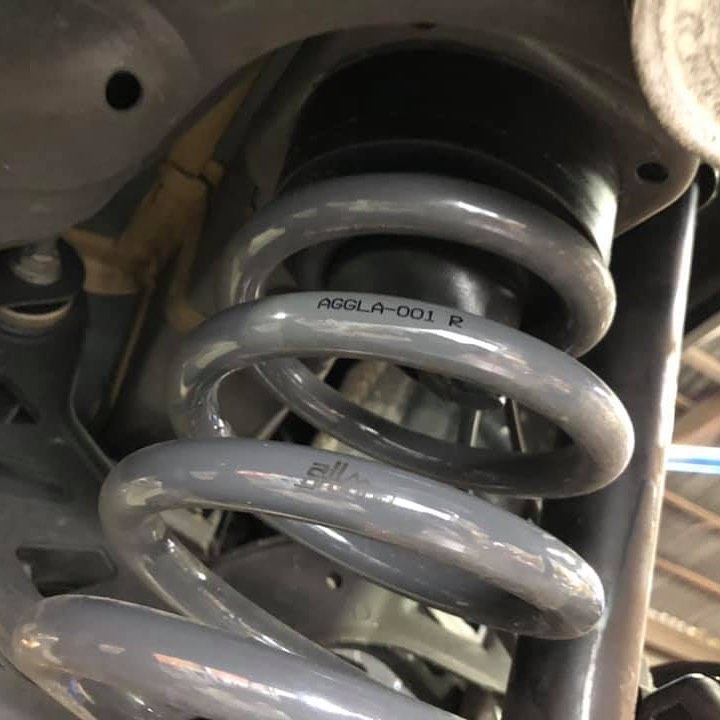 All Ground +40mm lift springs on Mercedes GLA
