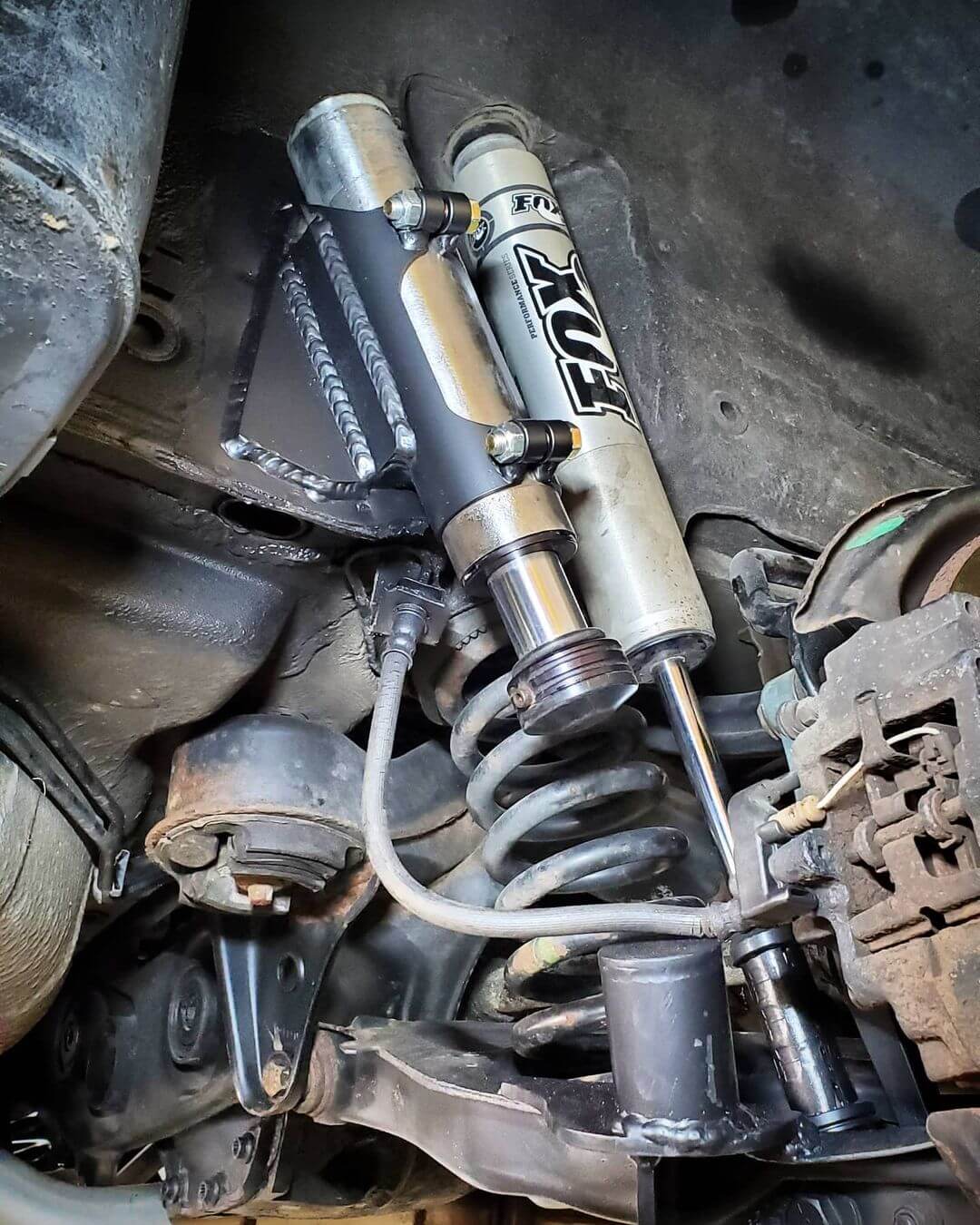 Long Travel suspension with Fox Shocks