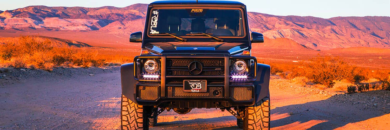 Lifted Mercedes G-Class off road builds of all generations