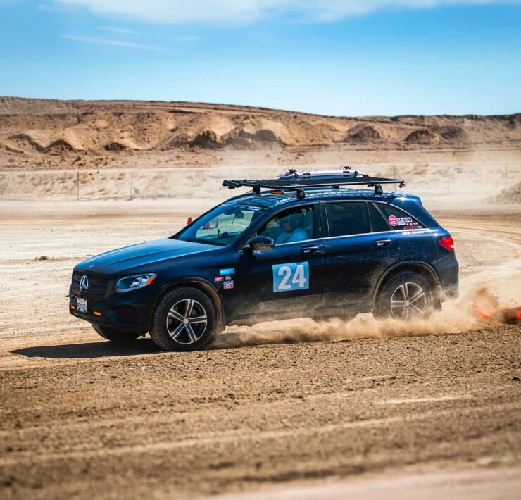 Lifted Mercedes GLC300 Off road Build for Overland-style Adventures