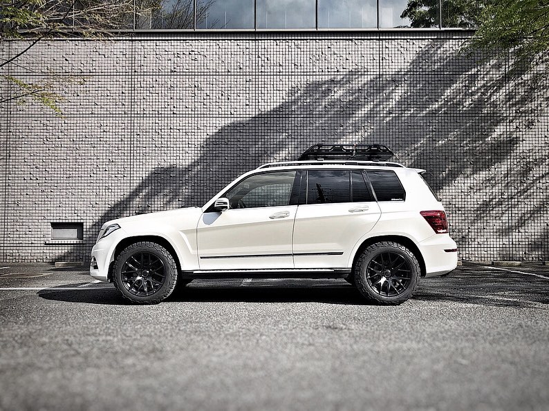 Mercedes GLK350 With a lift and BF Goodrich A/T tires