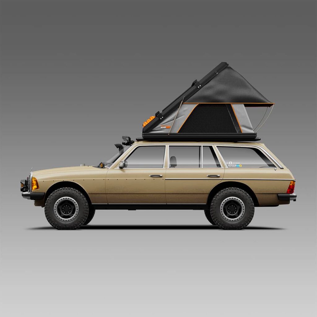 Mercedes W123 Wagon overland project build