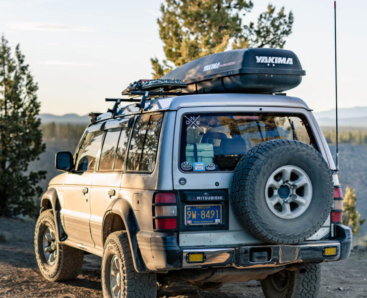 Mitsubishi Montero II off road build for overland adventures