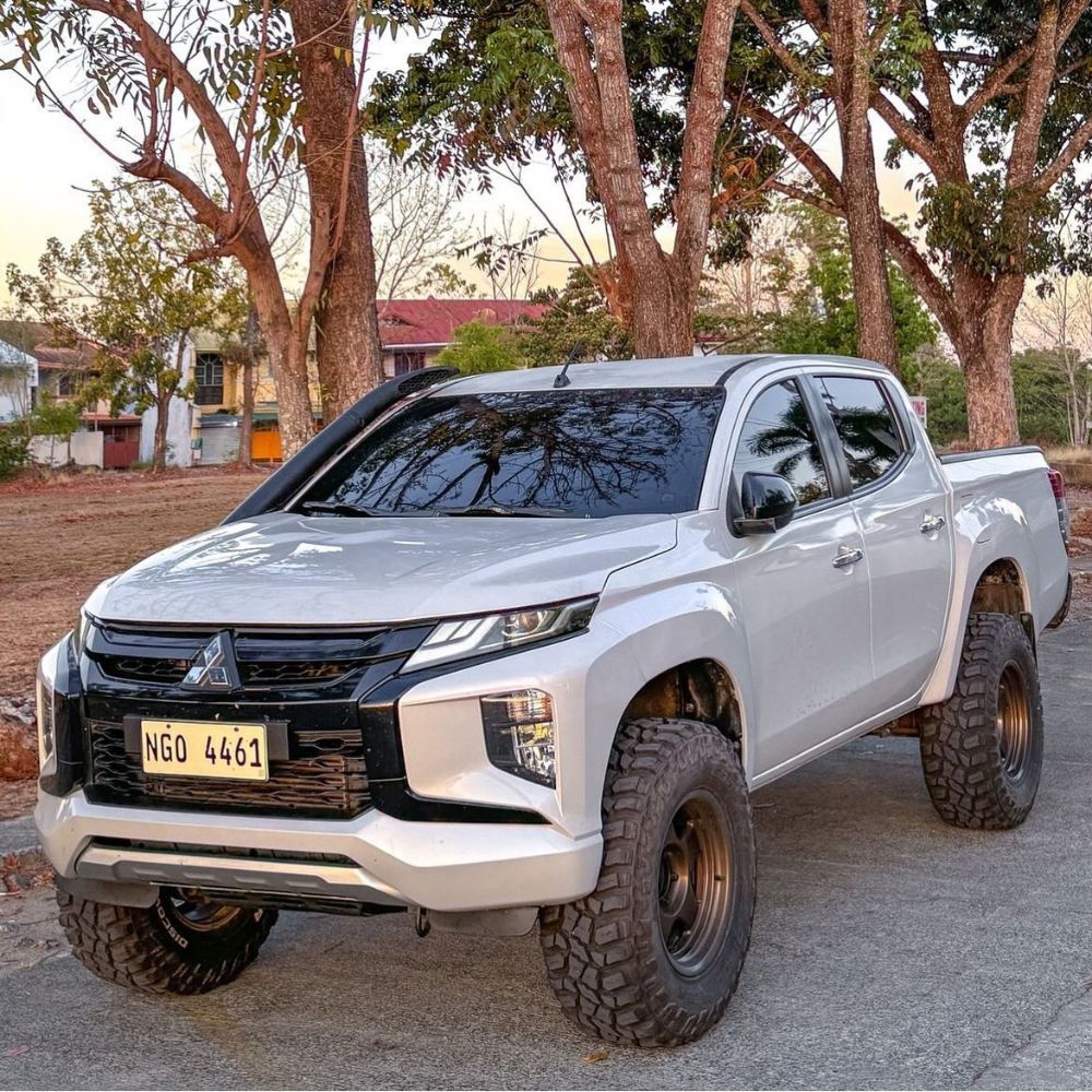 2" Lifted 2020 Mitsubishi Triton with 295/70R17 Cooper Discoverer STT Pro Off-road wheels