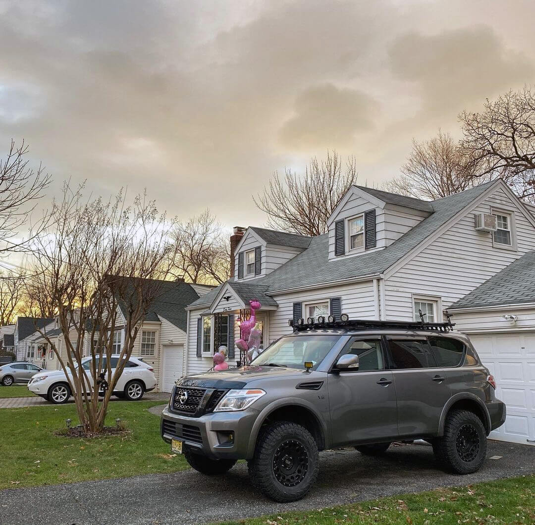 2020 nissan armada off road