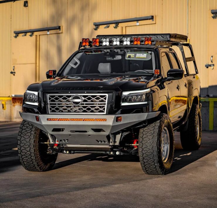 D41 Nissan Frontier Pro4X off road build With Coastal Offroad Front bumper