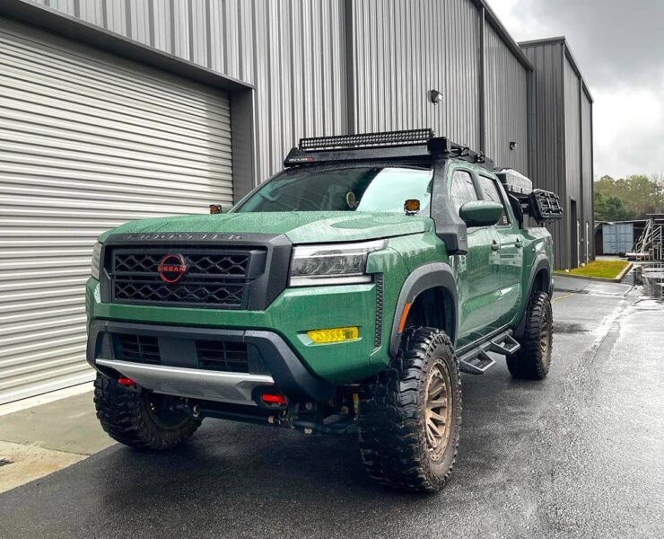 Lifted Nissan Frontier Pro4X D41 Built for Overland & Off-Road