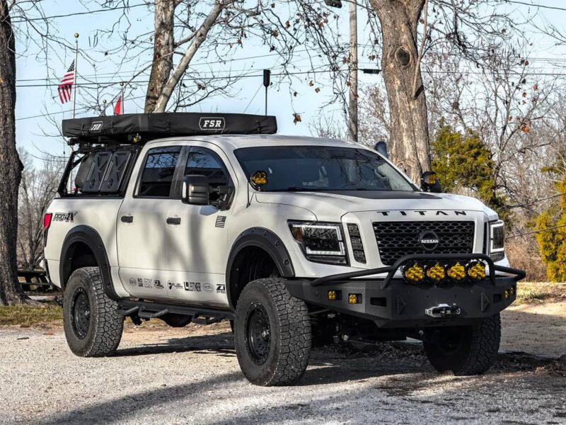 Lifted 2019 Nissan Titan Pro4x Overland Build for 4x4 Expeditions