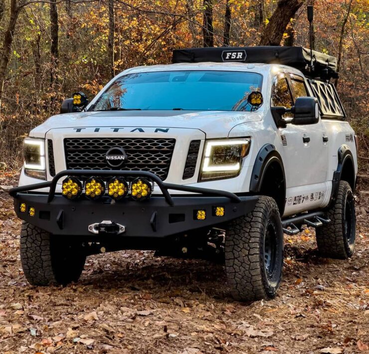 Lifted Nissan Titan Pro4x Overland Build