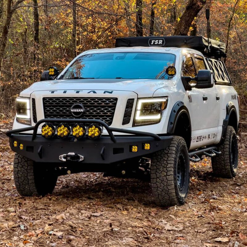 Lifted 2019 Nissan Titan Pro4x Overland Build for 4x4 Expeditions ...