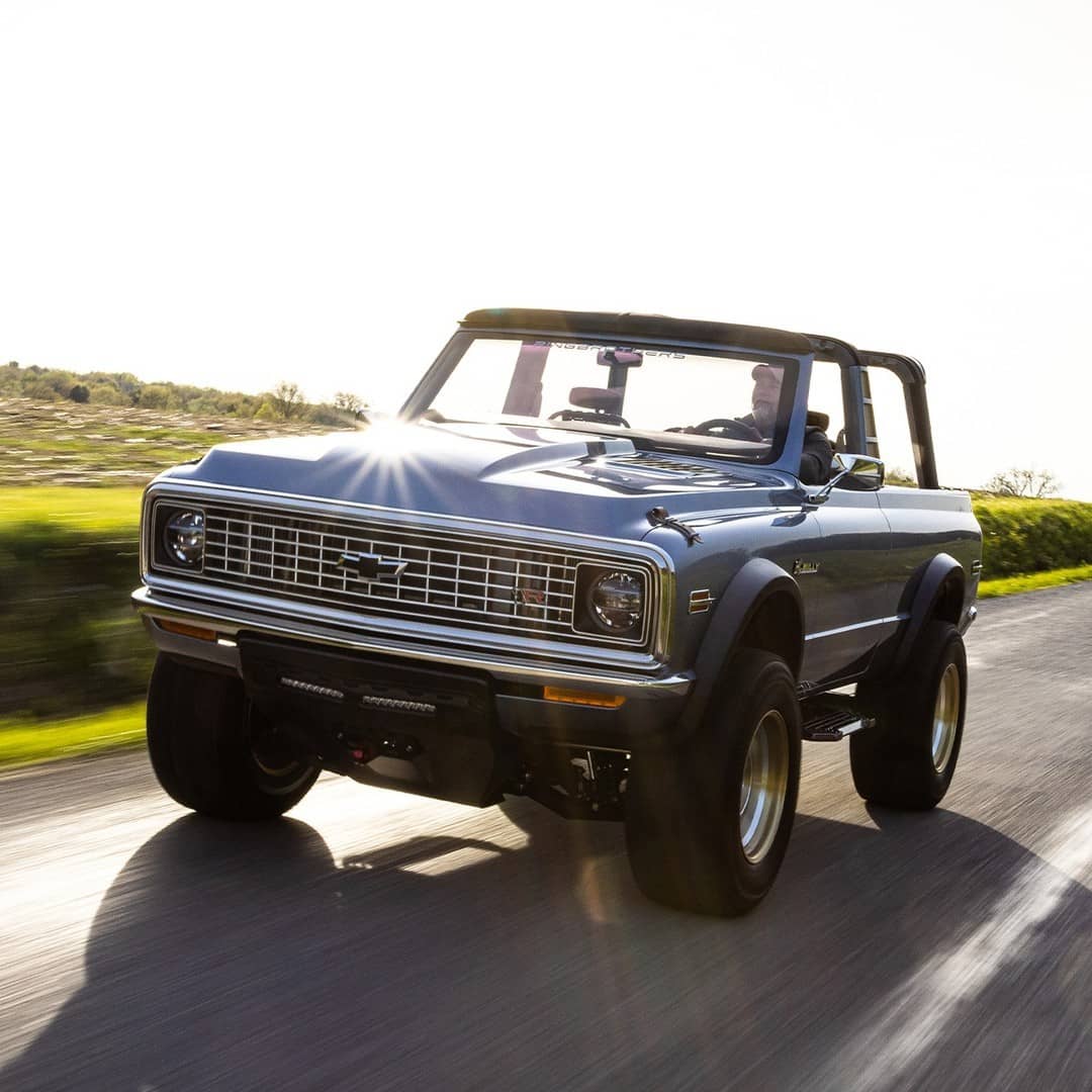 1972 Chevy k5 Balazer with LS3 engone swap and whipple supercharger