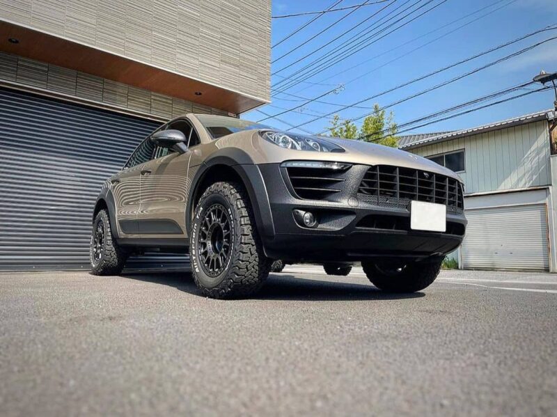 Lifted Porsche Macan Offroad Build A/T Wheels & Other Mods