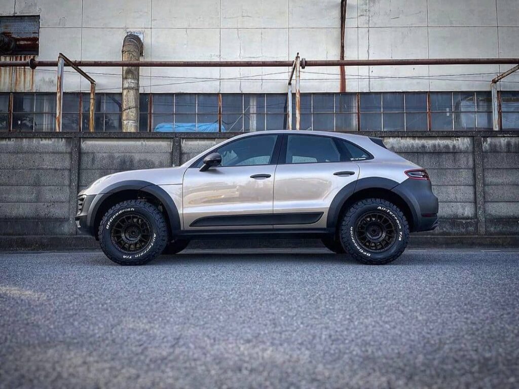 Lifted Porsche Macan Offroad Build A/T Wheels & Other Mods