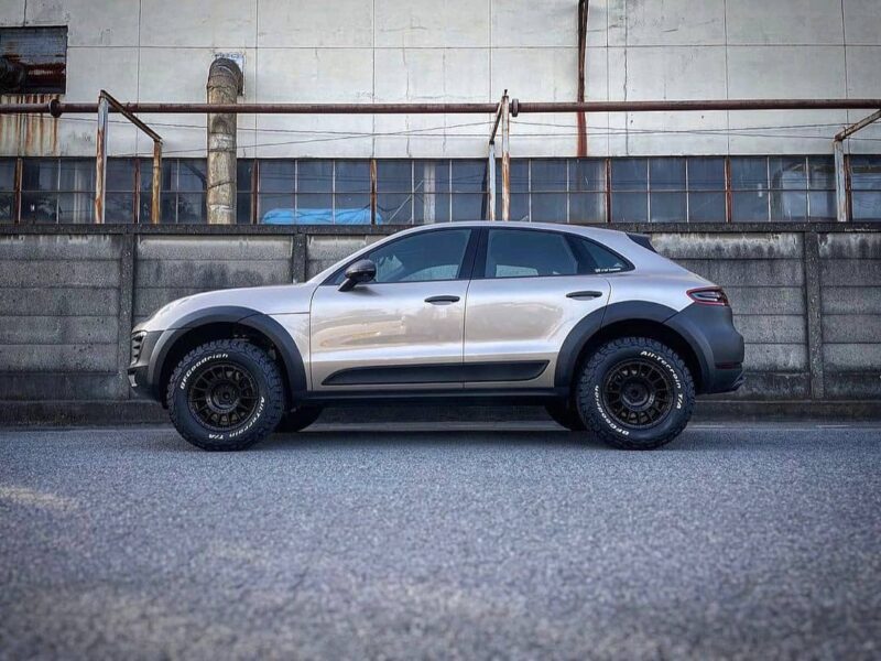 Lifted Porsche Macan Offroad Build A/T Wheels & Other Mods