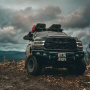 Trailready stealth bumper with a Warn 15k winch