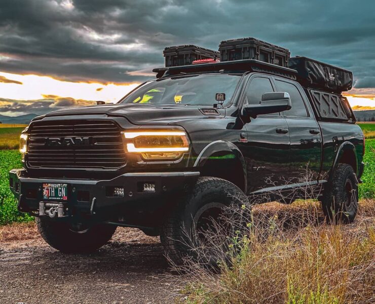 Diesel Ram 2500 Overland truck built for Making Memories