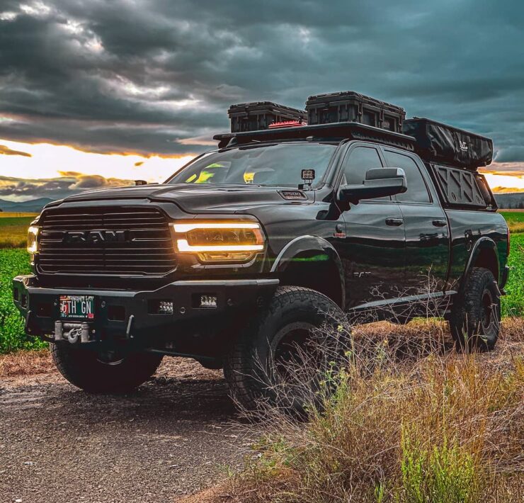 Diesel Ram 2500 Overland truck built for Making Memories
