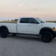 Lifted Ram 3500 Laramie ready for overland project