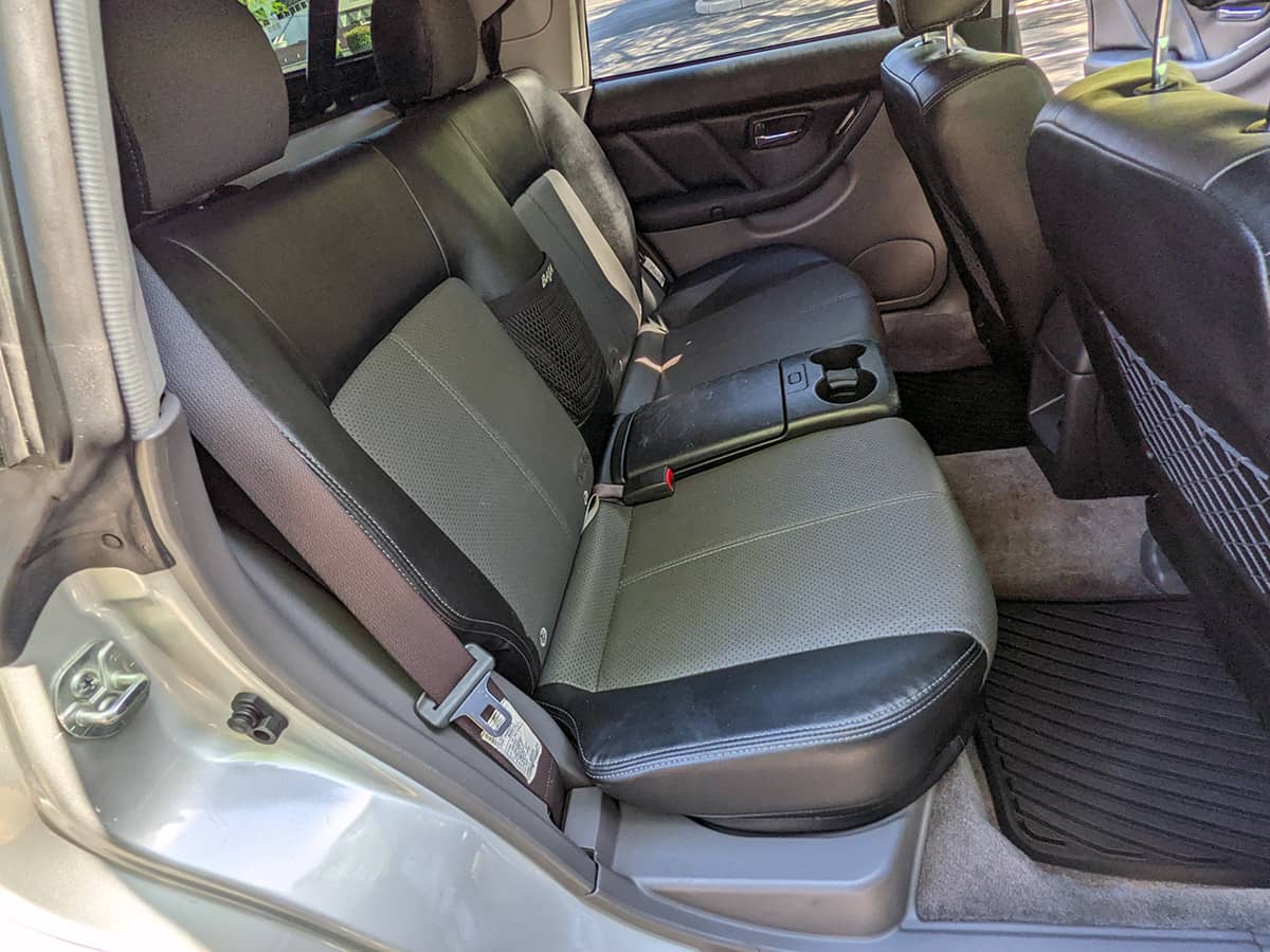 OEM rear leather seats