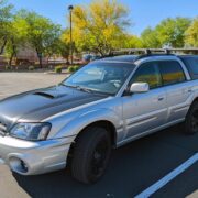 For Sale: Super Clean Subaru Baja truck with A.R.E. Camper Shell and Low Miles