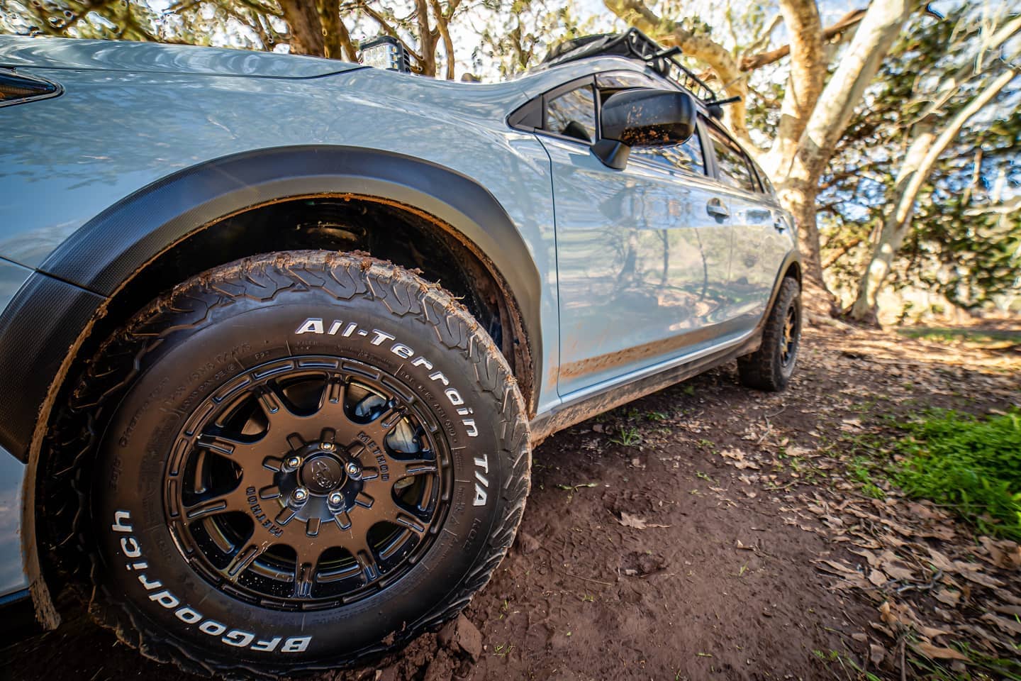 Subaru Crosstrek BF Goodrich Off road Tires All terrain